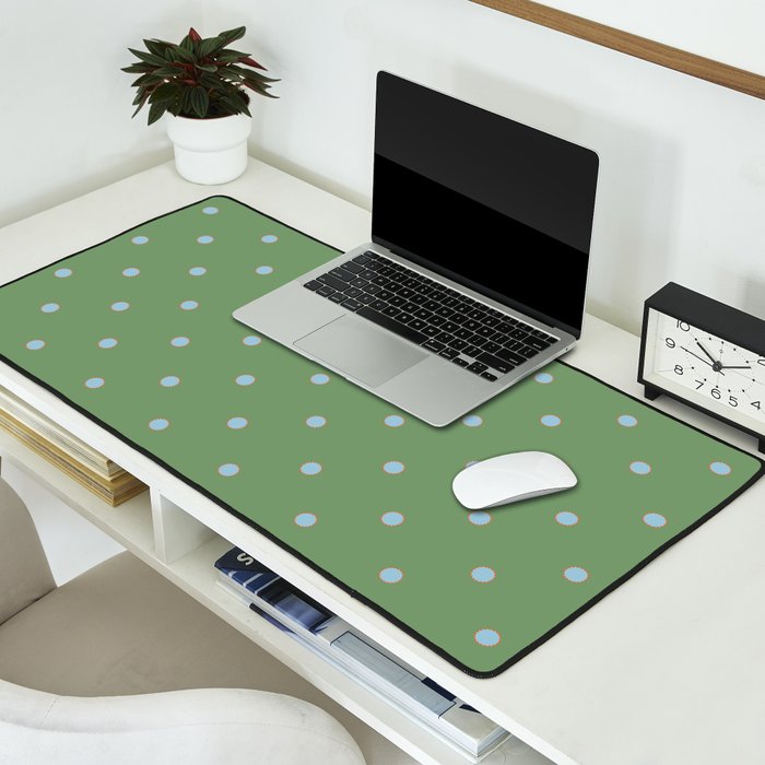 Heirloom Dot - Heritage Pattern Desk Mat Gallery Image 2
