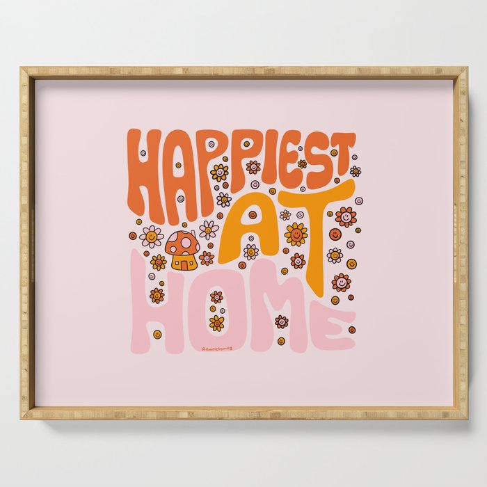 Happiest at Home Serving Tray Gallery Image 1
