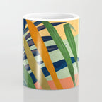 Abstract Art Tropical Leaves 117 Coffee Mug Gallery Image 4