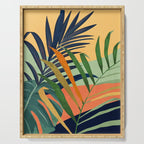 Abstract Art Tropical Leaves 117 Serving Tray Gallery Image 1