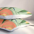 Abstract Art Tropical Leaves 117 Pillow Sham Gallery Image 3