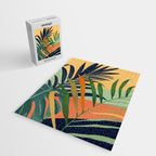 Abstract Art Tropical Leaves 117 Jigsaw Puzzle Gallery Image 2