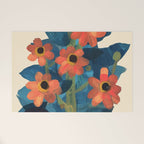 Mexican Sunflower Study Welcome Mat Gallery Image 1