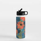 Mexican Sunflower Study Water Bottle Gallery Image 1