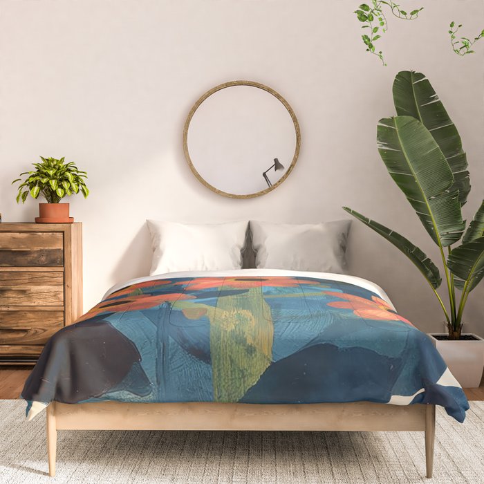 Mexican Sunflower Study Comforter Gallery Image 3