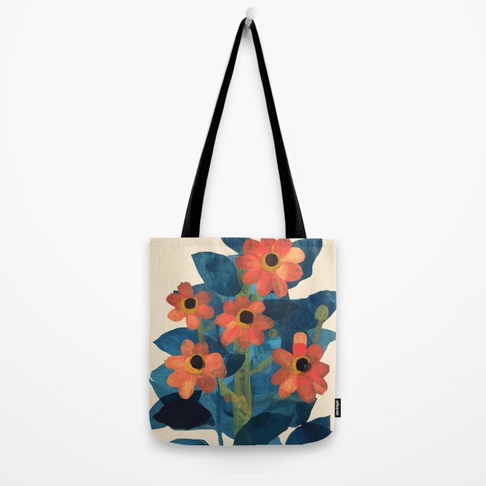 Mexican Sunflower Study Tote Bag Gallery Image 2