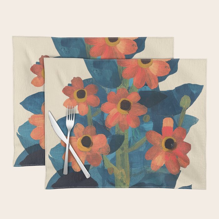 Mexican Sunflower Study Placemat Gallery Image 1