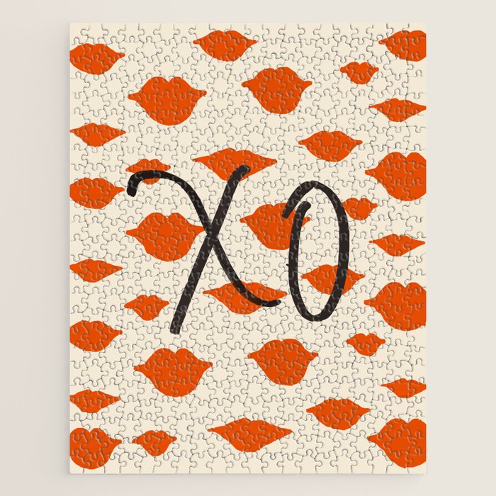 Kisses XO Jigsaw Puzzle Gallery Image 1
