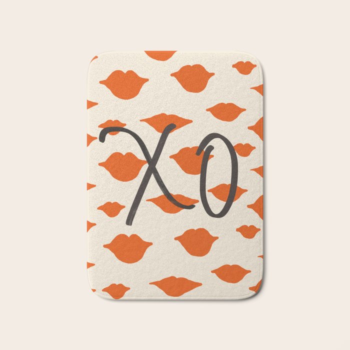 Kisses XO Bath Mat Gallery Image 1