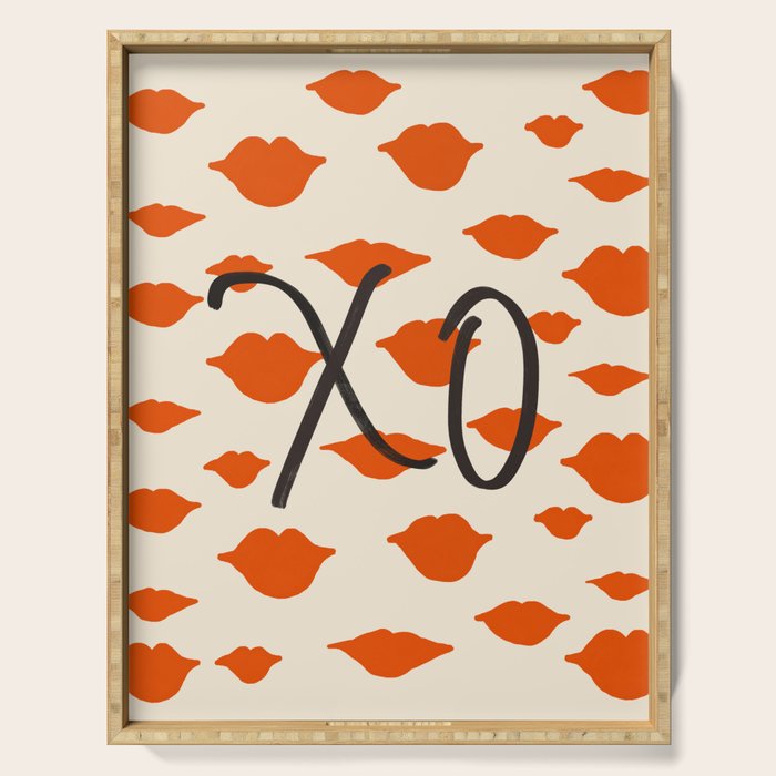 Kisses XO Serving Tray Gallery Image 1