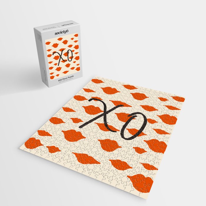 Kisses XO Jigsaw Puzzle Gallery Image 2