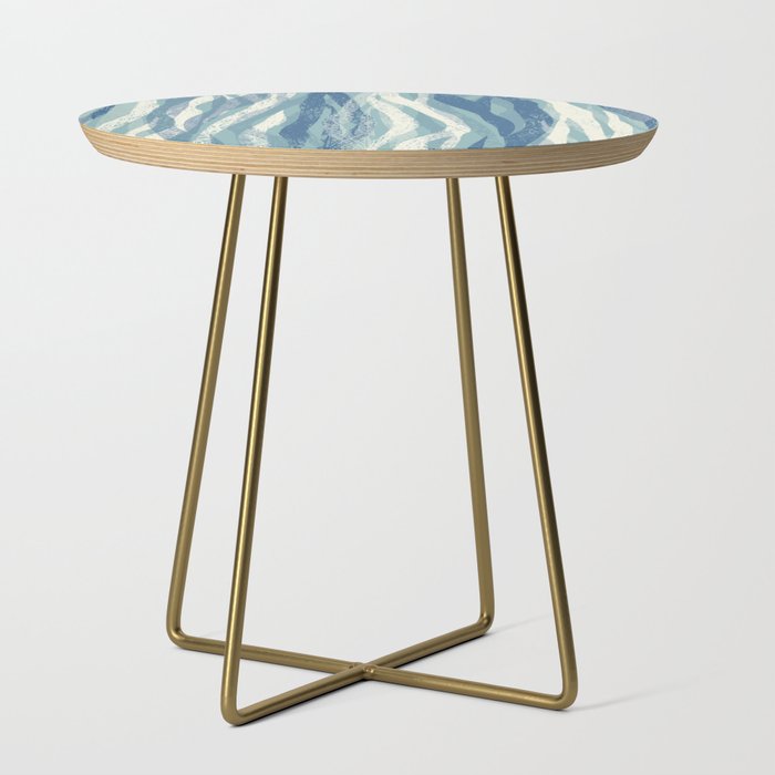 Wildlife Safari animal print blue Side Table Gallery Image 1