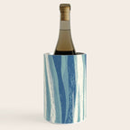 Wildlife Safari animal print blue Wine Chiller Gallery Image 3