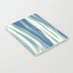 Wildlife Safari animal print blue Notebook Gallery Image 2