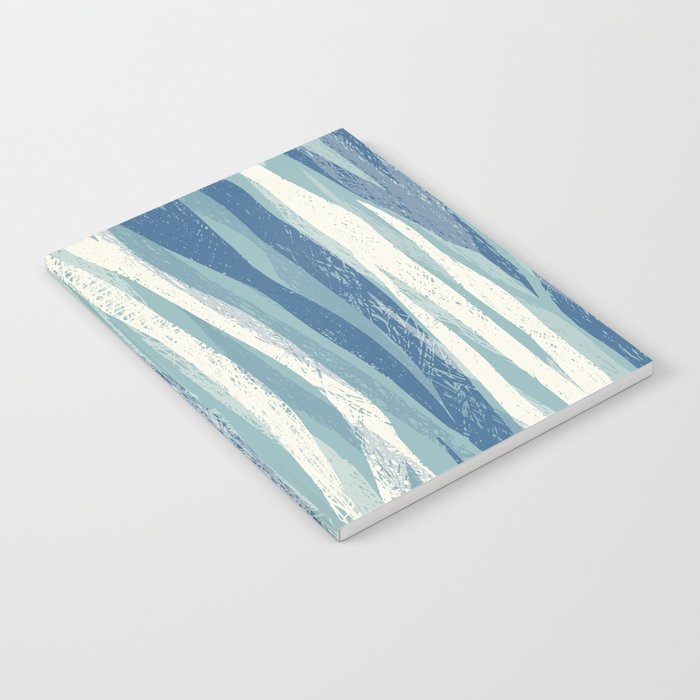 Wildlife Safari animal print blue Notebook Gallery Image 2