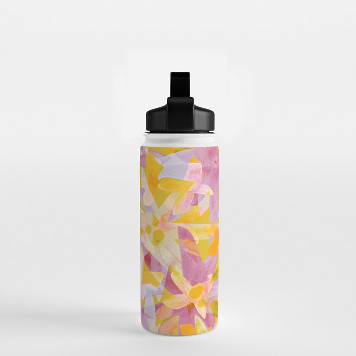 Watercolor Blooms #2 Water Bottle Gallery Image 2
