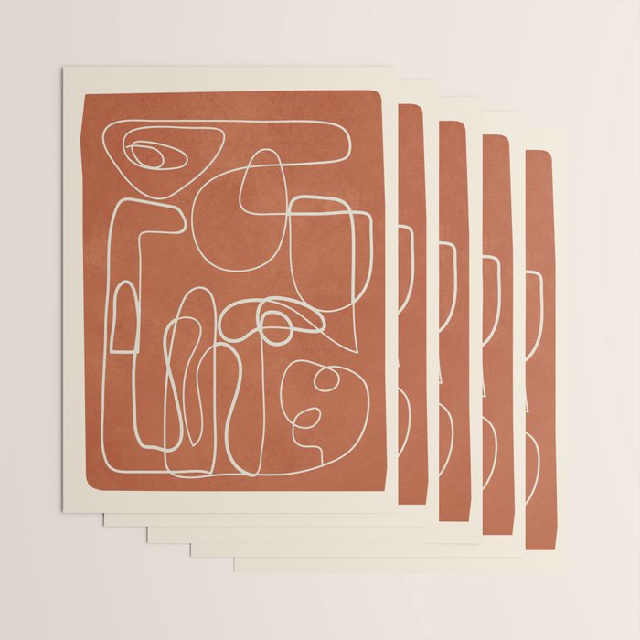 Lines in Space 2 Wrapping Paper Gallery Image 3