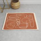 Lines in Space 2 Rug Gallery Image 1