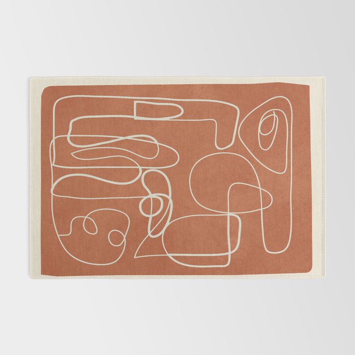 Lines in Space 2 Rug Gallery Image 2