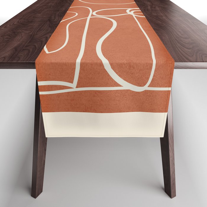 Lines in Space 2 Table Runner Gallery Image 1
