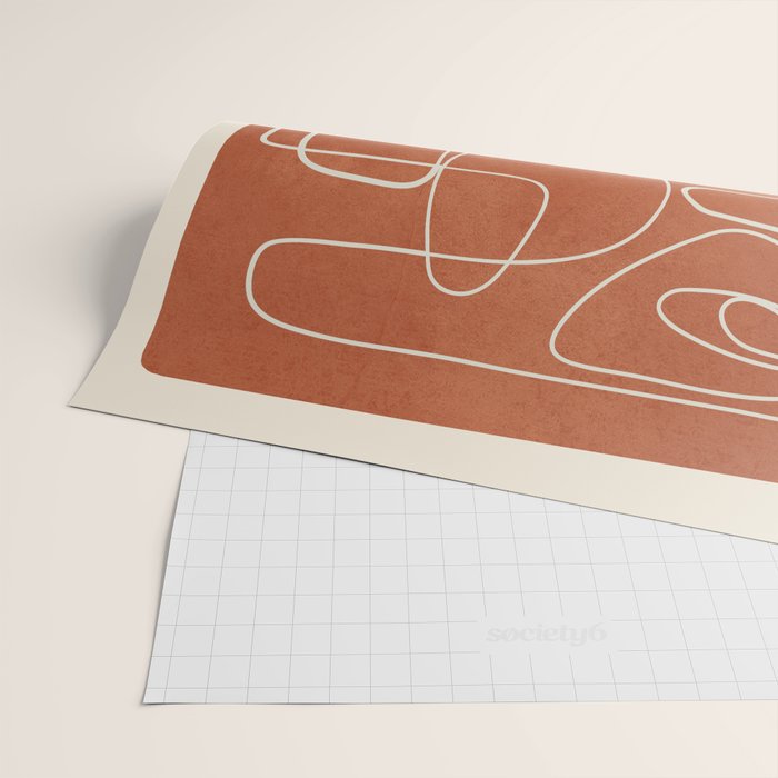 Lines in Space 2 Wrapping Paper Gallery Image 2