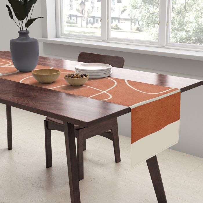 Lines in Space 2 Table Runner Gallery Image 2