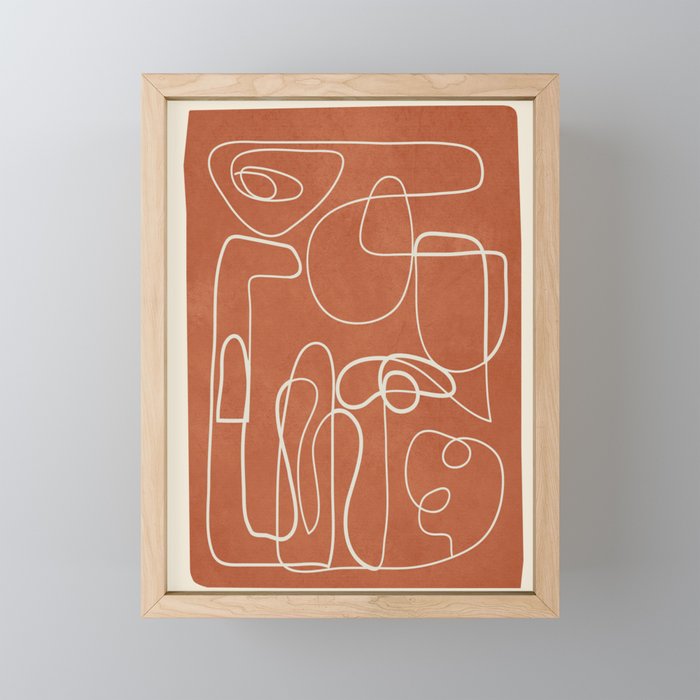 Lines in Space 2 Mini Art Print Gallery Image 1