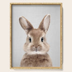 Baby Rabbit - Colorful Serving Tray Gallery Image 1