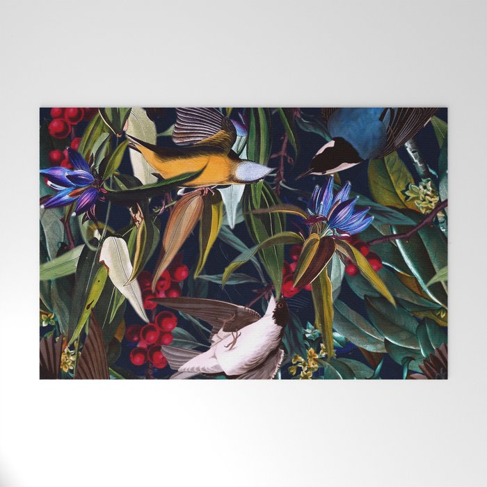 Midnight Birds I Welcome Mat Gallery Image 1