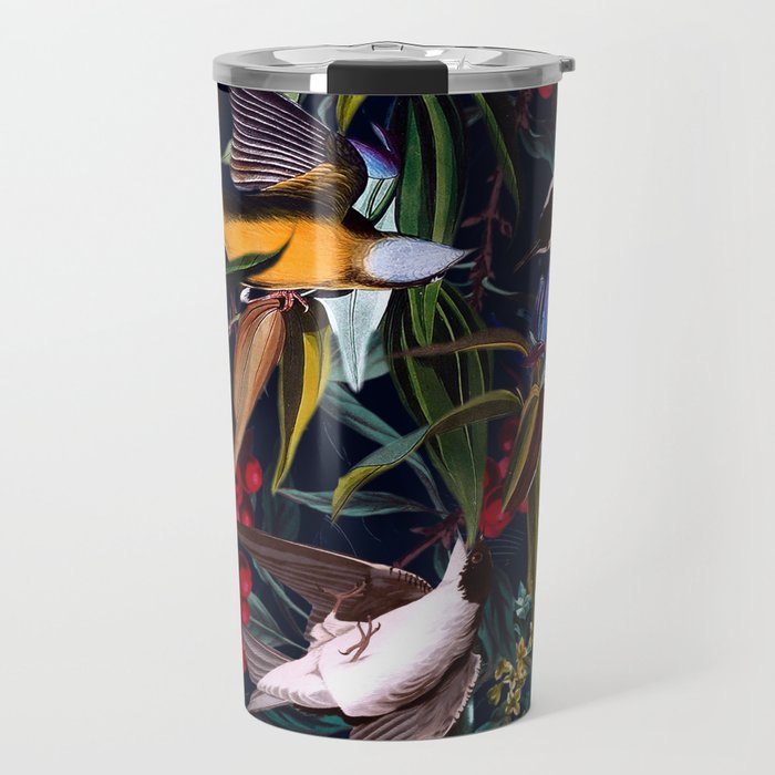 Midnight Birds I Travel Mug Gallery Image 1