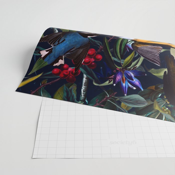 Midnight Birds I Wrapping Paper Gallery Image 2
