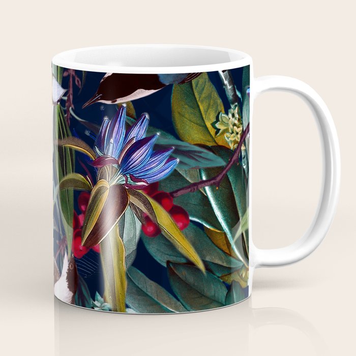 Midnight Birds I Coffee Mug Gallery Image 1