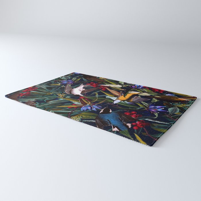 Midnight Birds I Rug Gallery Image 3