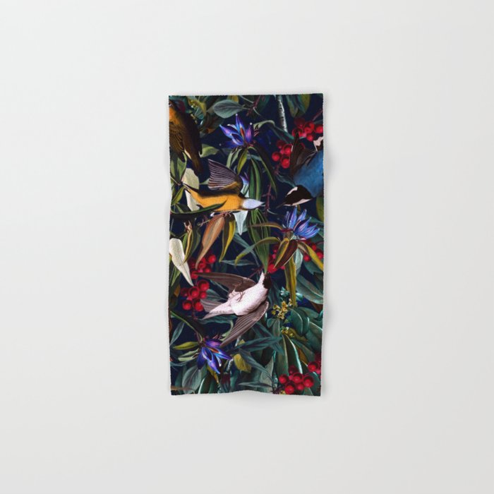 Midnight Birds I Towels Gallery Image 1