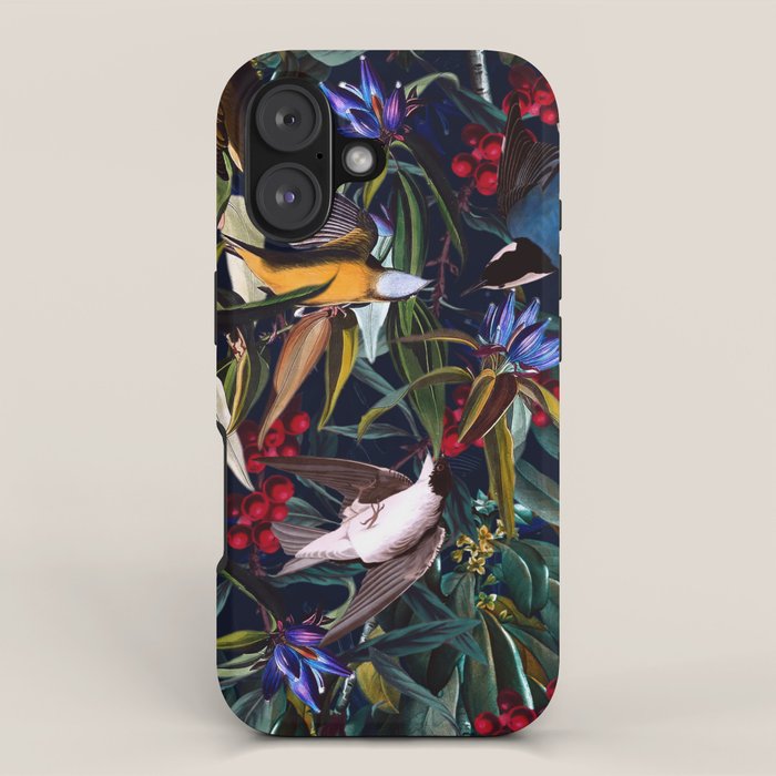 Midnight Birds I iPhone Case Gallery Image 1
