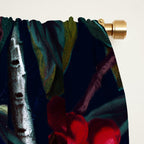 Midnight Birds I Window Curtain Gallery Image 2