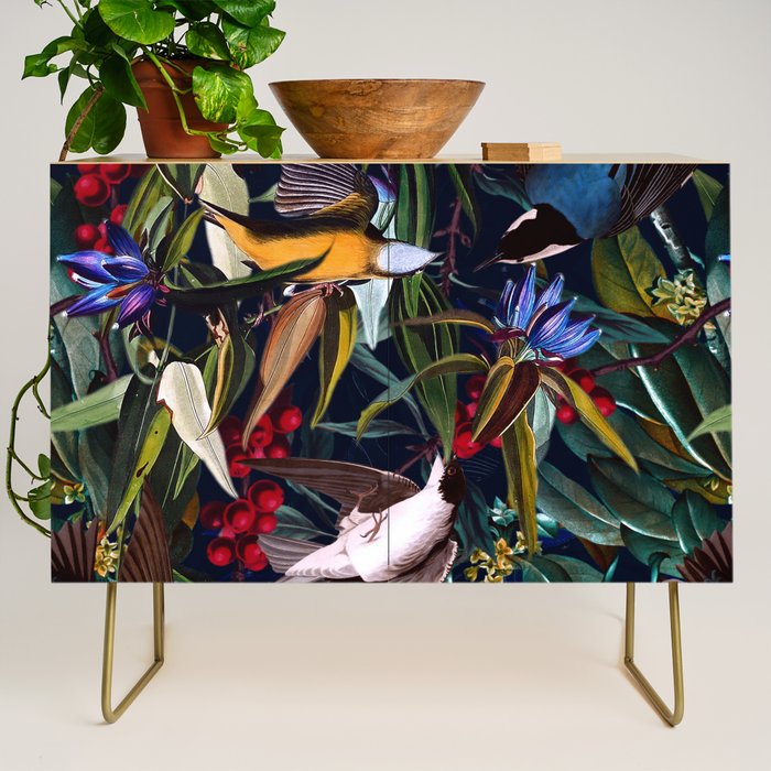 Midnight Birds I Credenza Gallery Image 1