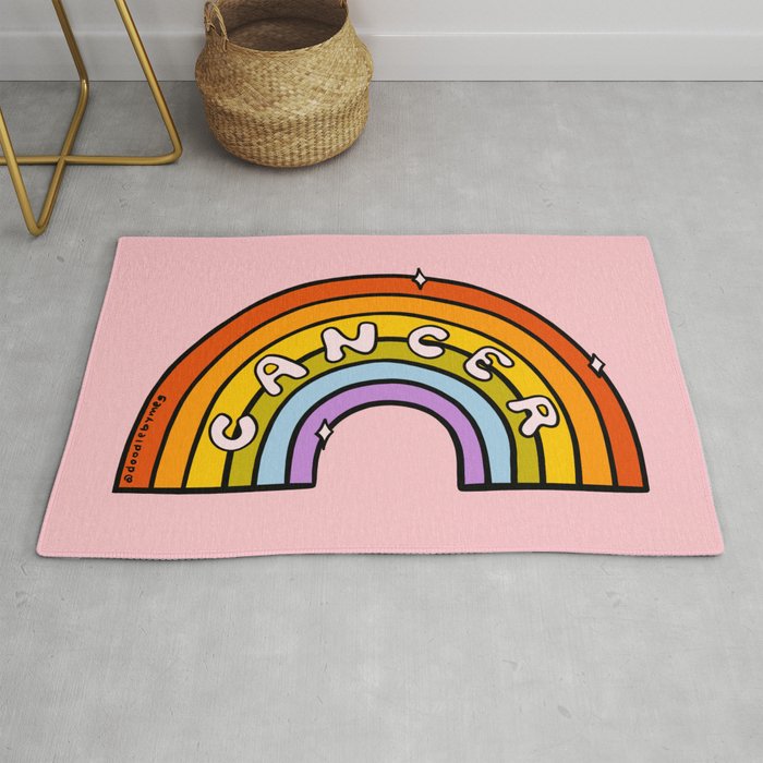 Cancer Rainbow Rug Gallery Image 1