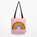 Cancer Rainbow Tote Bag Gallery Image 2