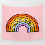 Cancer Rainbow Wall Tapestry Gallery Image 4