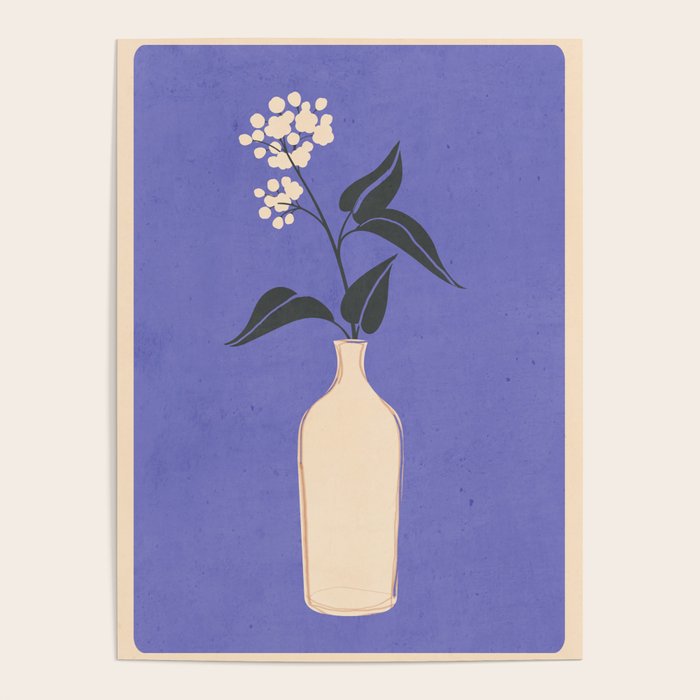 Minimal Abstract Art Vase Flower 14 Poster Gallery Image 4