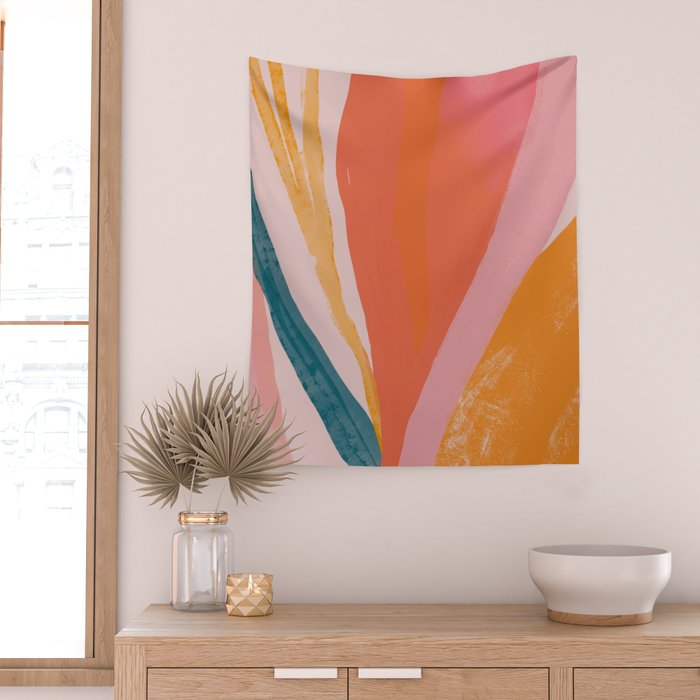 Abstract View 2 Wall Tapestry Gallery Image 2
