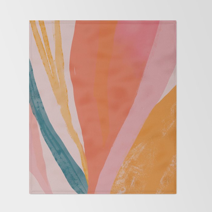Abstract View 2 Throw Blanket Gallery Image 2