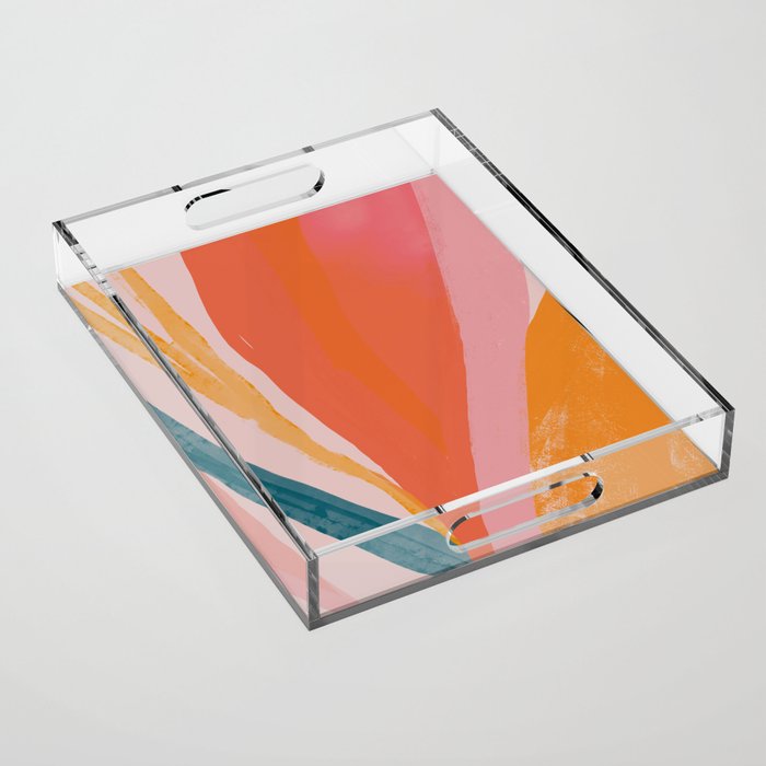 Abstract View 2 Acrylic Tray Gallery Image 1