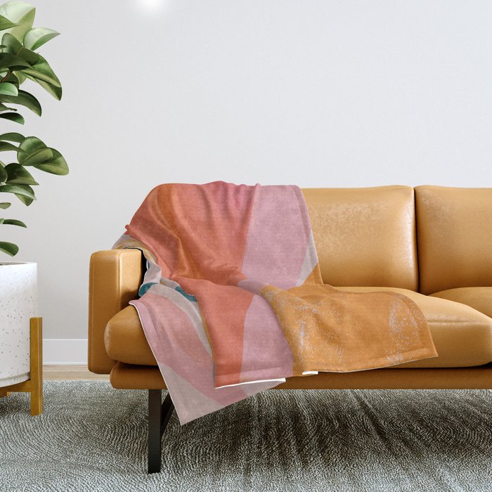 Abstract View 2 Throw Blanket Gallery Image 1