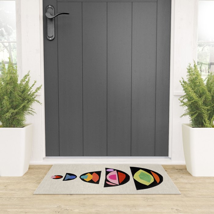 Totem Mosaic Welcome Mat Gallery Image 3