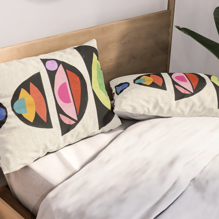 Totem Mosaic Pillow Sham Gallery Image 2