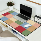 Bold Vintage Checks Pattern - Large XXI Desk Mat Gallery Image 2