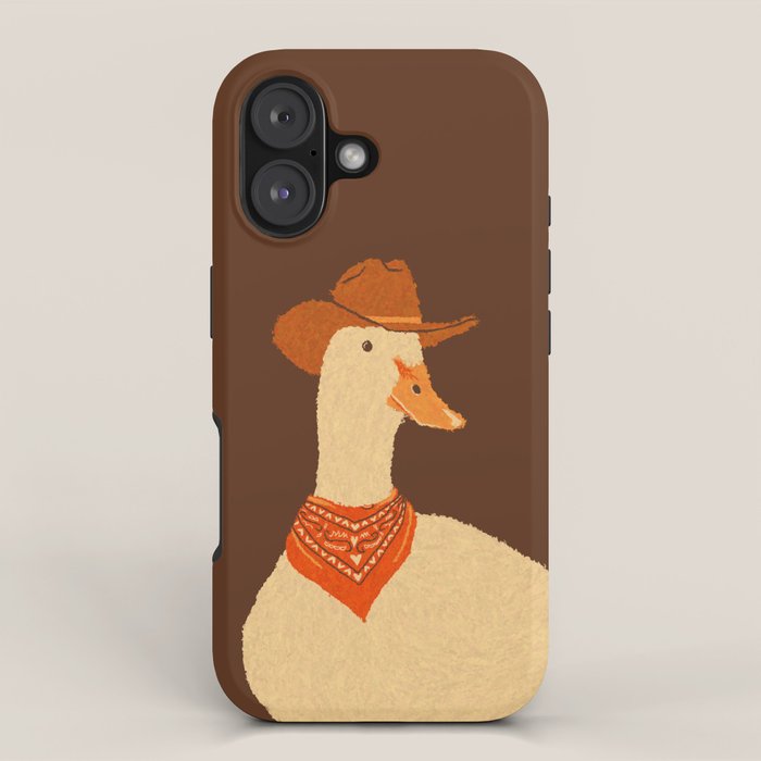 Bo The Cowboy Duck iPhone Case Gallery Image 1