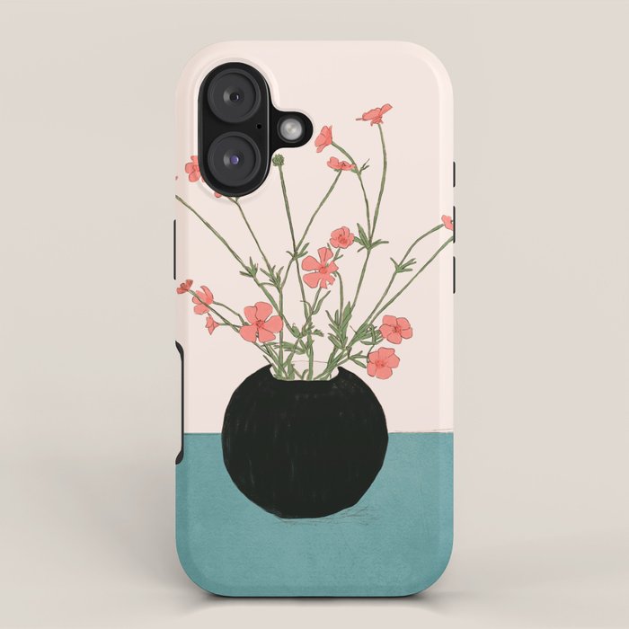 Blooming Wildflowers Rose iPhone Case Gallery Image 1